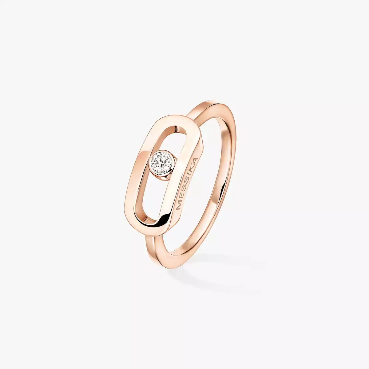 [Solara jewelry]Move Uno Diamond Ring in Gold