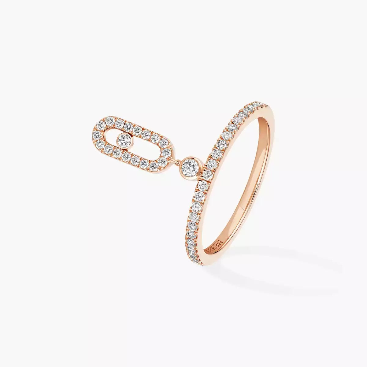 [Solara jewelry]Move Uno Diamond Ring