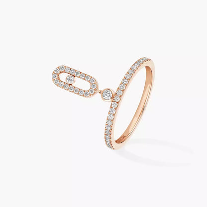 [Solara jewelry]Move Uno Diamond Ring