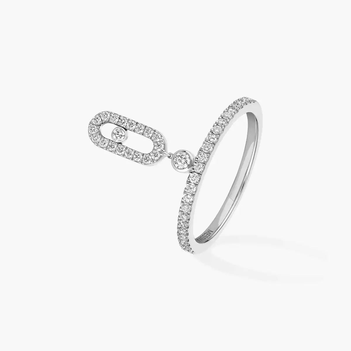 [Solara jewelry]Move Uno Diamond Ring