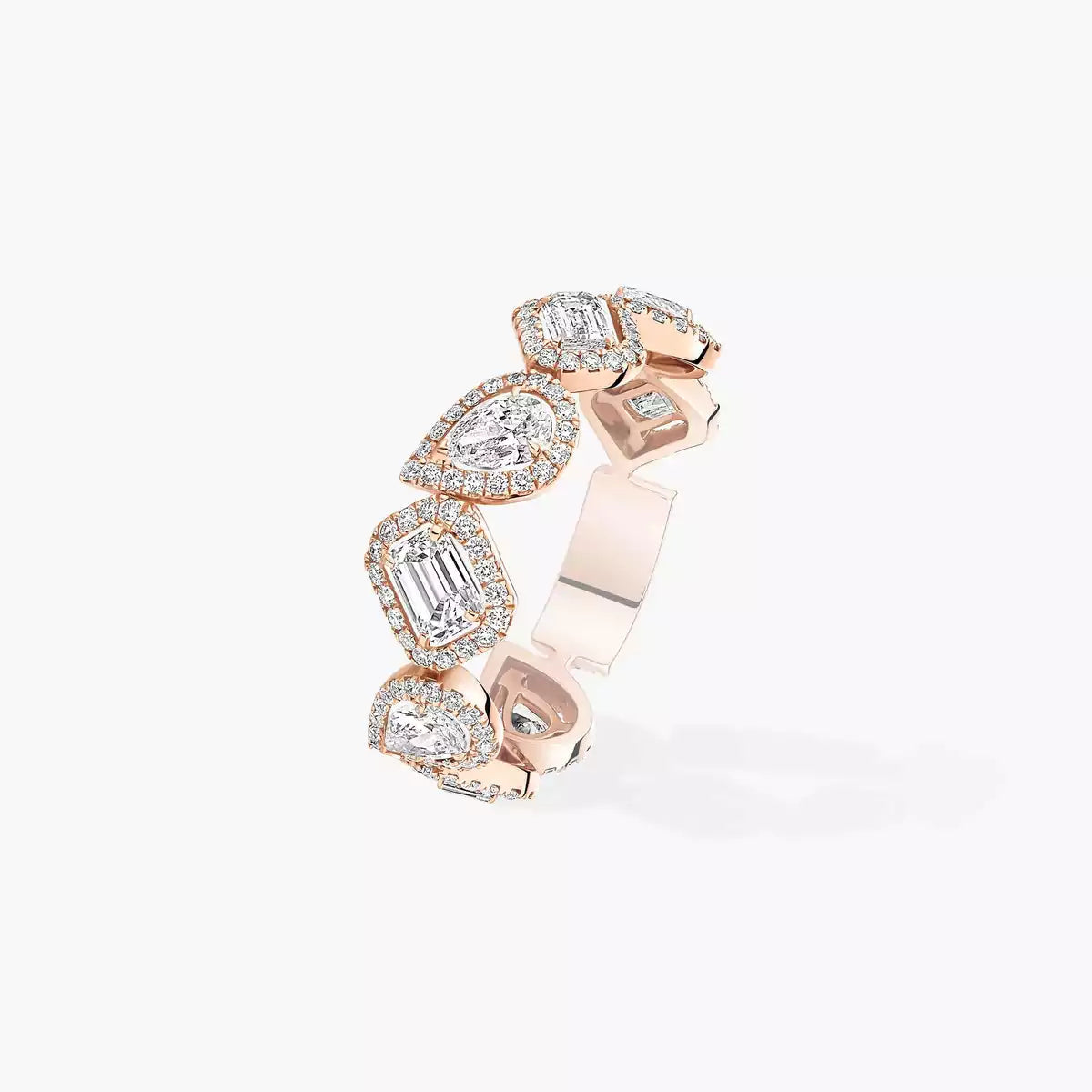 [Solara jewelry]Diamond Wedding Ring My Twin