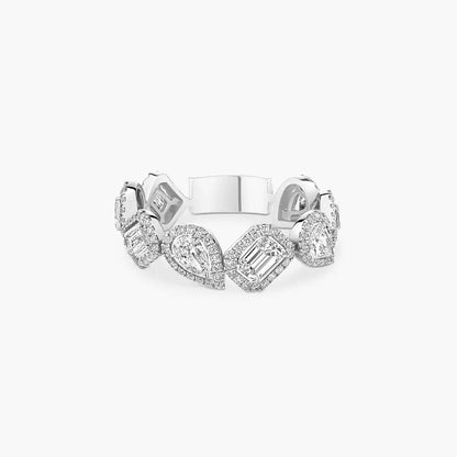 [Solara jewelry]Diamond Wedding Ring My Twin