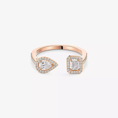 [Solara jewelry]My Twin Toi Gold Diamond Ring
