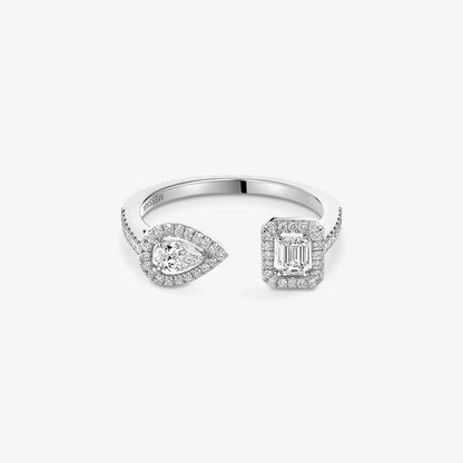 [Solara jewelry]My Twin Toi Gold Diamond Ring