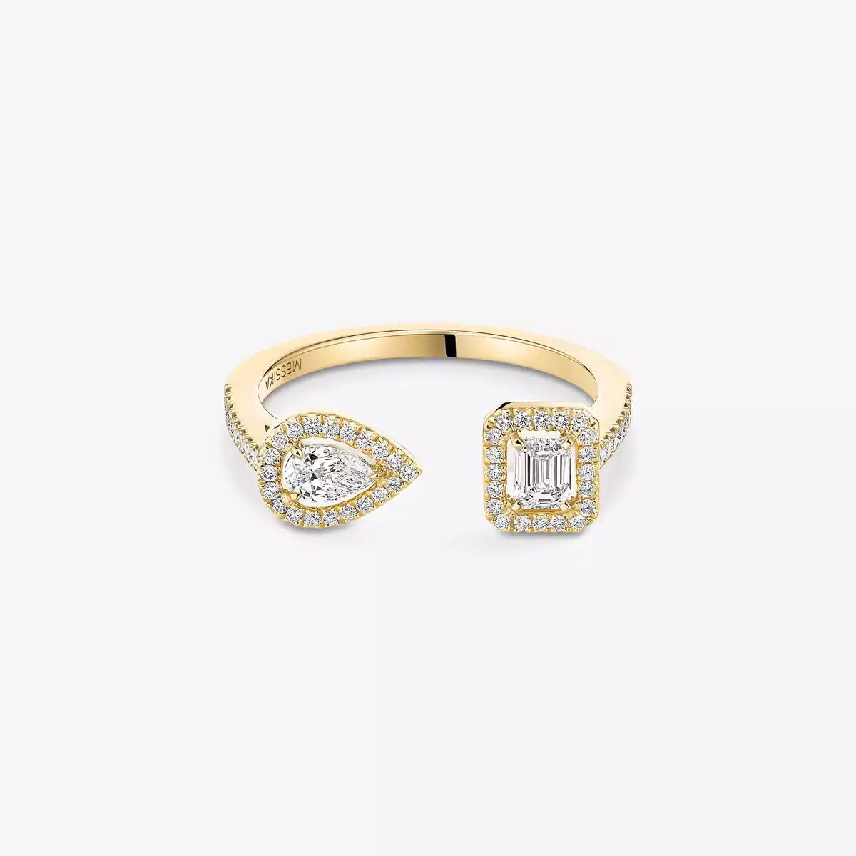 [Solara jewelry]My Twin Toi Gold Diamond Ring