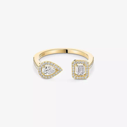 [Solara jewelry]My Twin Toi Gold Diamond Ring