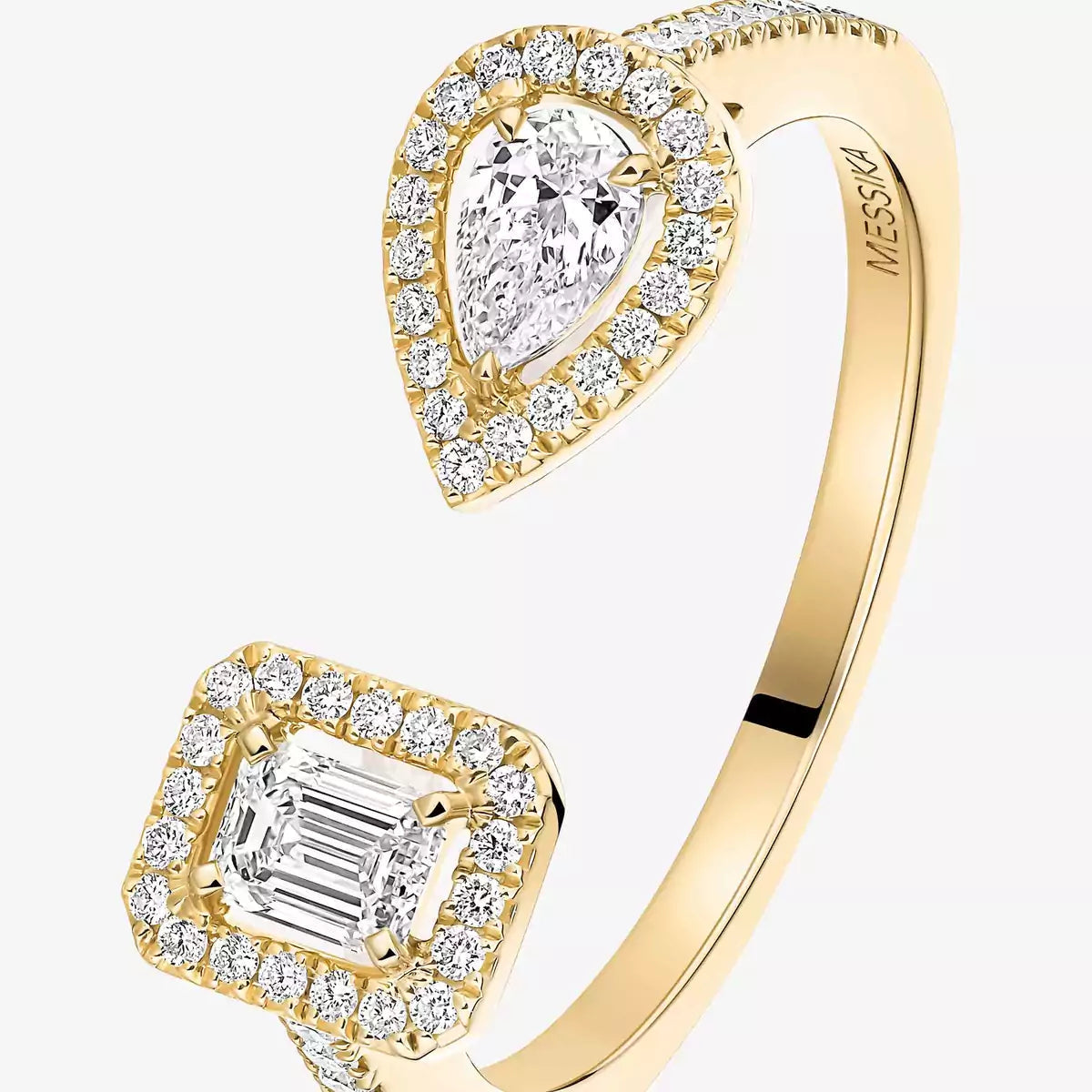 [Solara jewelry]My Twin Toi Gold Diamond Ring
