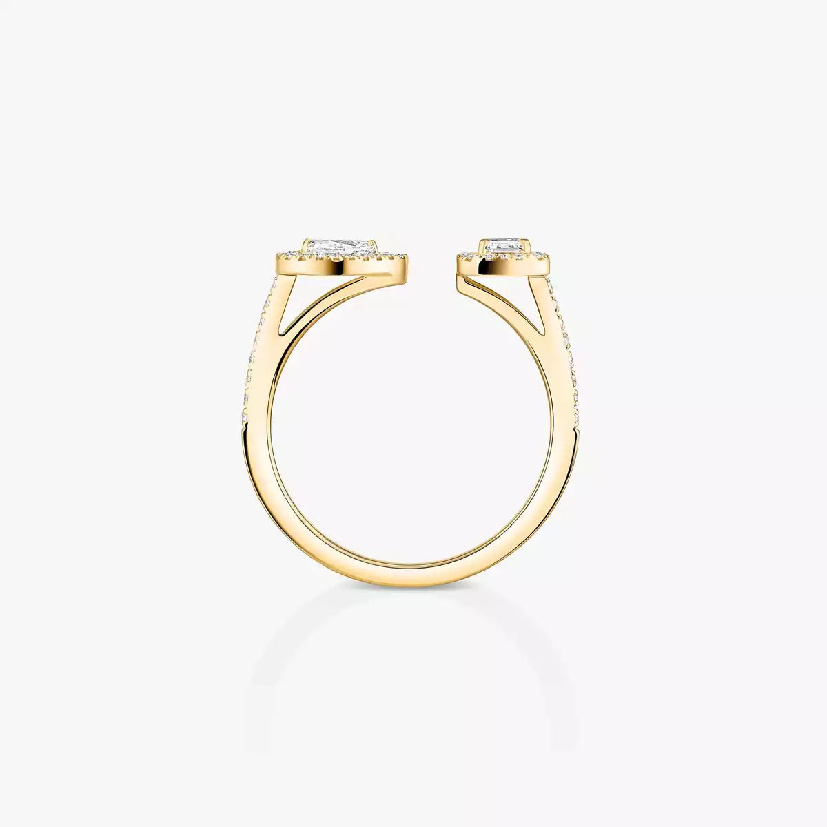 [Solara jewelry]My Twin Toi Gold Diamond Ring
