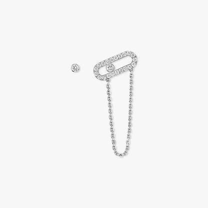 [Solara jewelry]Move Uno Diamond Earrings