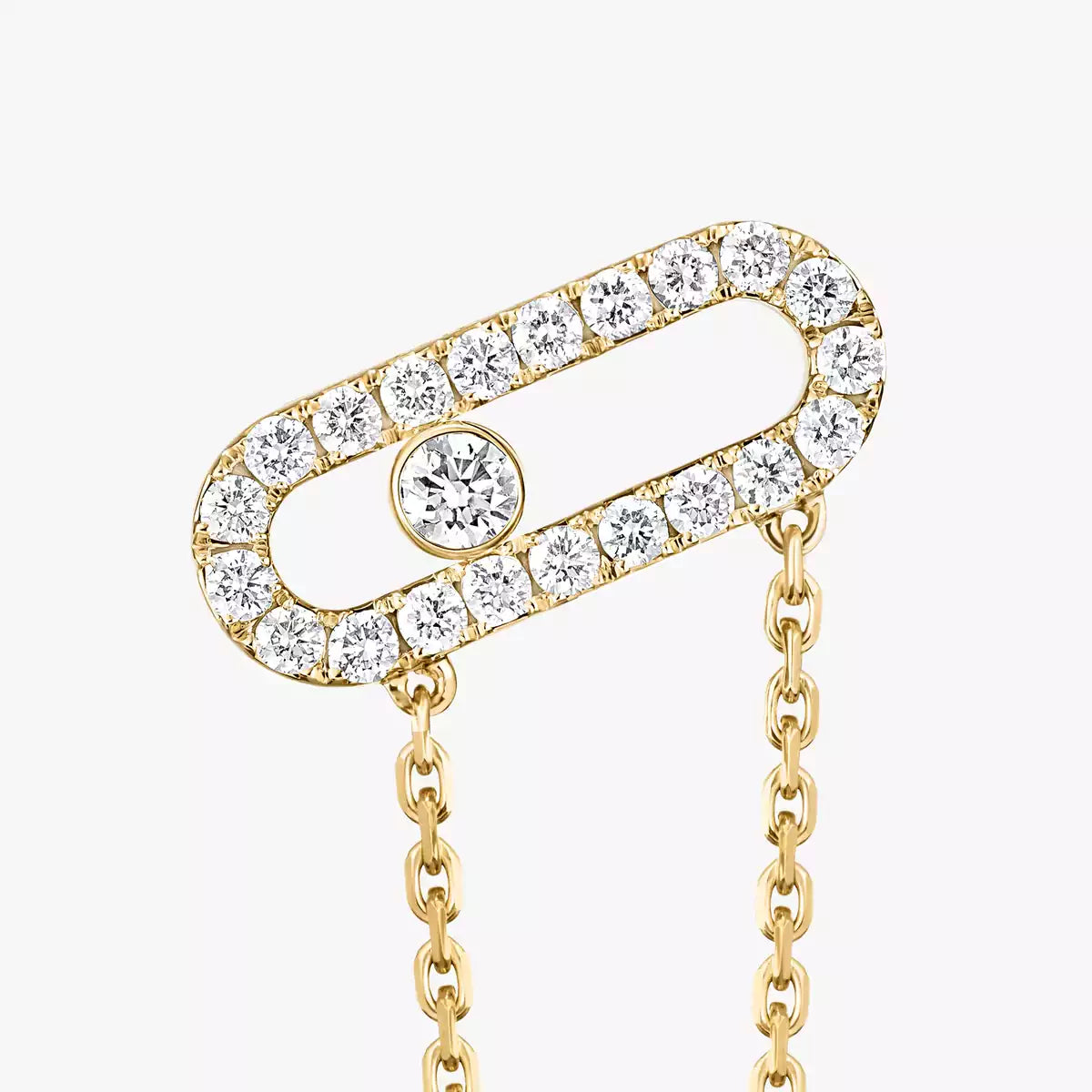 [Solara jewelry]Move Uno Diamond Earrings