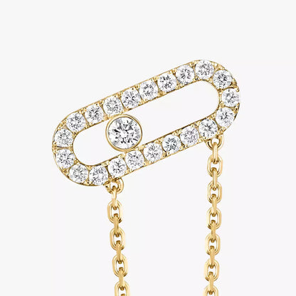 [Solara jewelry]Move Uno Diamond Earrings