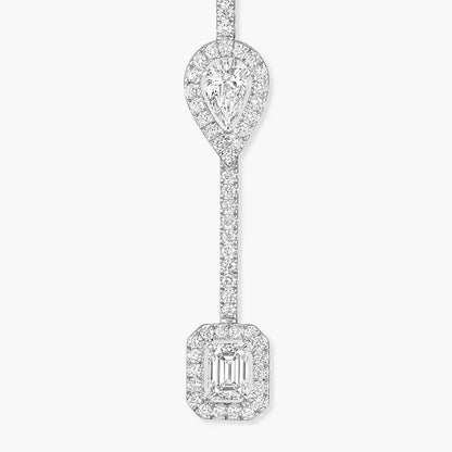[Solara jewelry]Diamond Drop Earrings My Twin