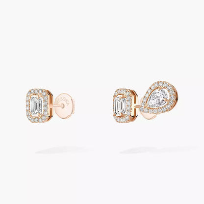 [Solara jewelry]Diamond Earrings 0,10ct My Twin 1+2