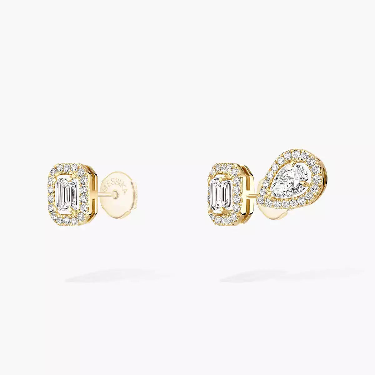 [Solara jewelry]Diamond Earrings 0,10ct My Twin 1+2