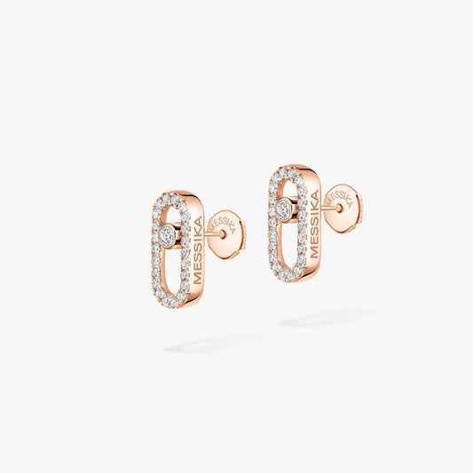 [Solara jewelry]Move Uno Diamond Earrings