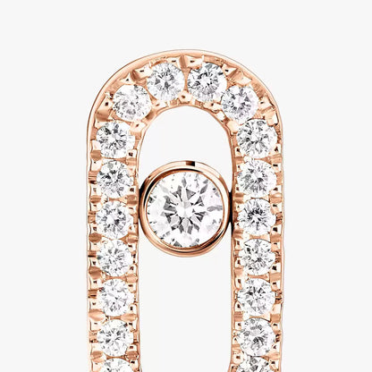 [Solara jewelry]Move Uno Diamond Earrings
