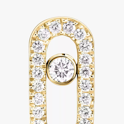 [Solara jewelry]Move Uno Diamond Earrings