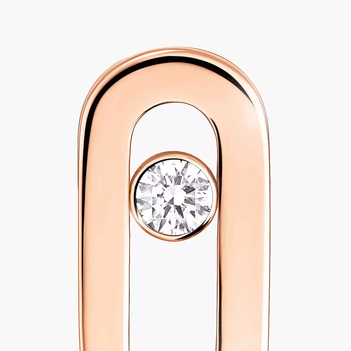 [Solara jewelry]Move Uno Diamond Stud Earrings