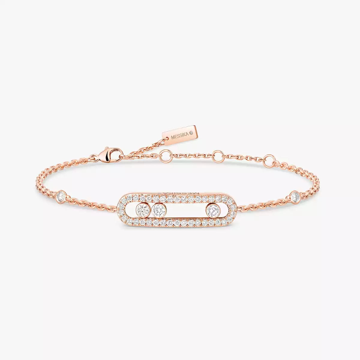 [Solara jewelry]Pavé Baby Move Diamond Bracelet