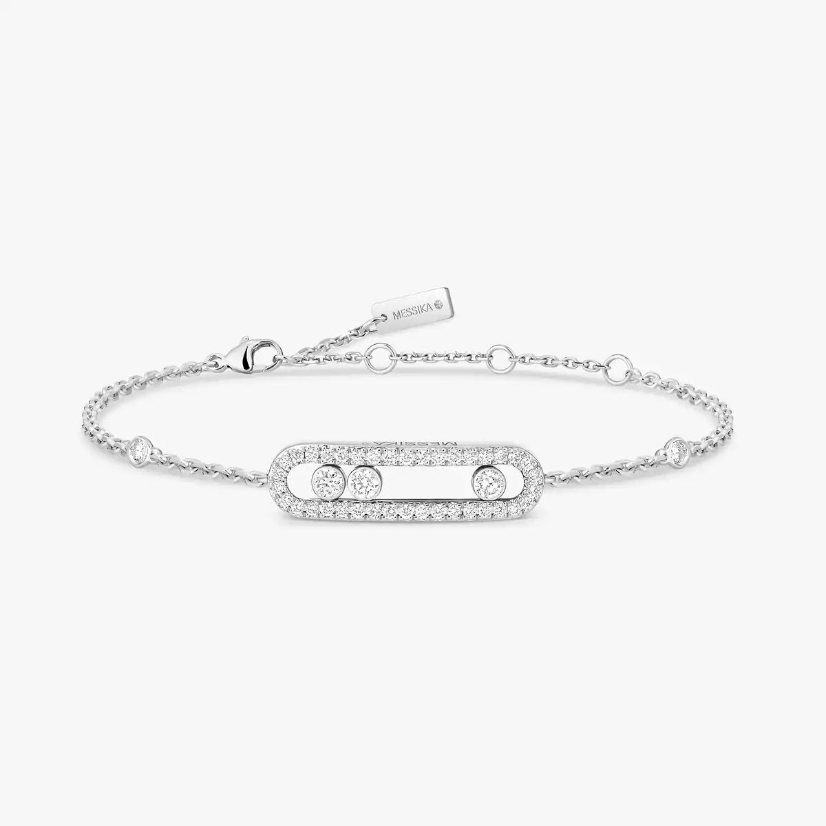 [Solara jewelry]Pavé Baby Move Diamond Bracelet