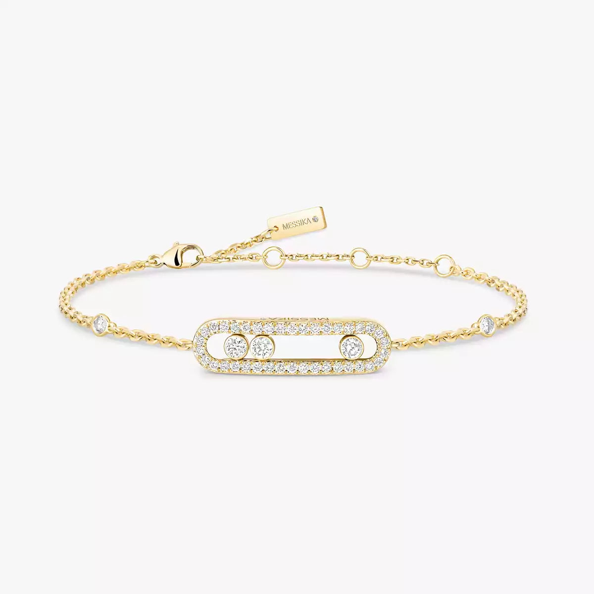 [Solara jewelry]Pavé Baby Move Diamond Bracelet