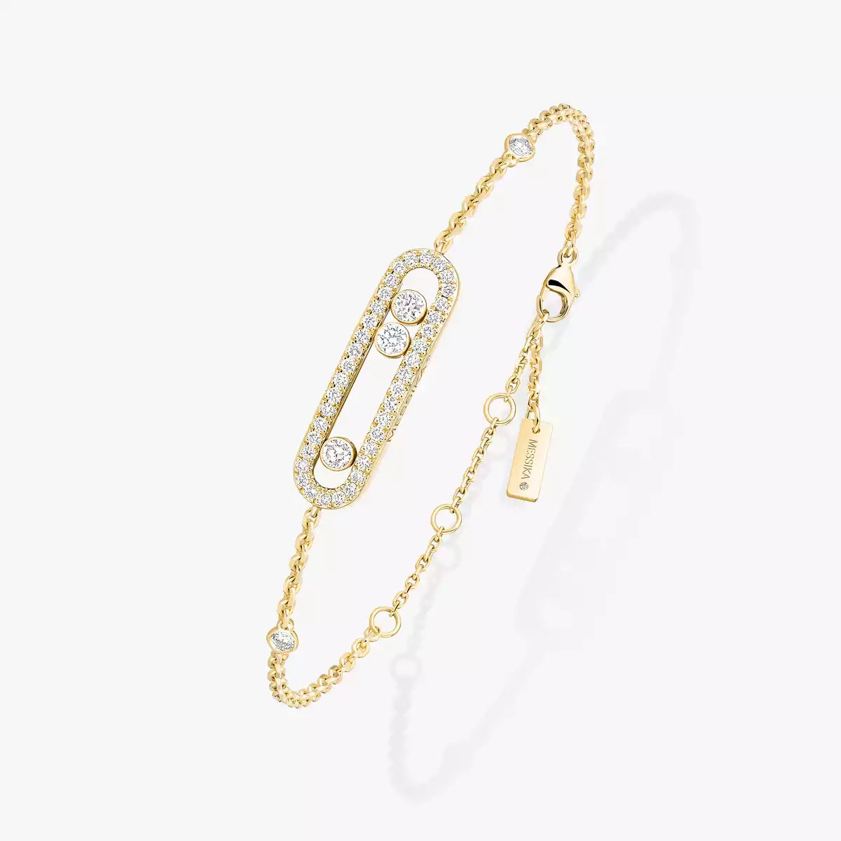 [Solara jewelry]Pavé Baby Move Diamond Bracelet