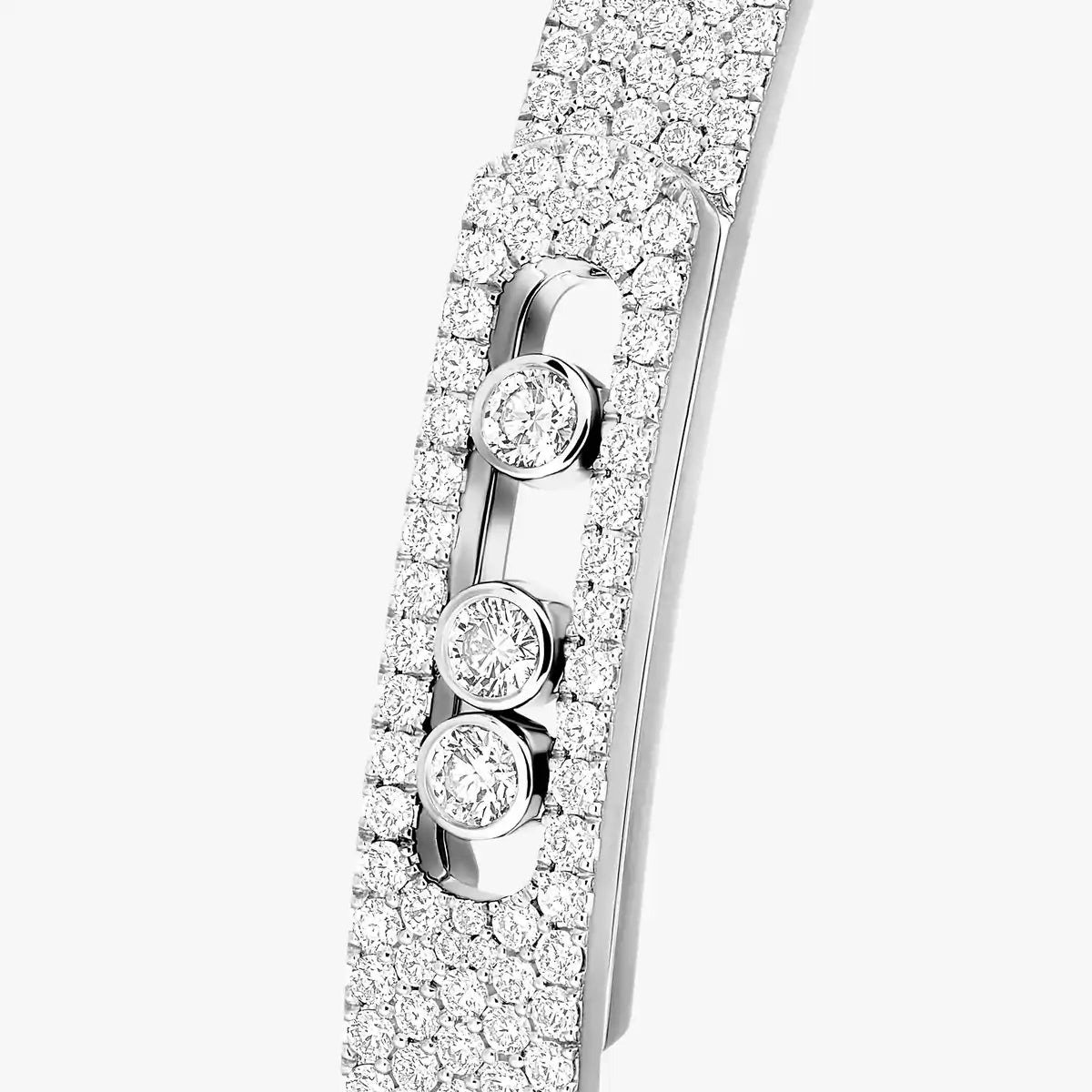 [Solara jewelry]Move Noa Full Pavé Diamond Bangle Bracelet