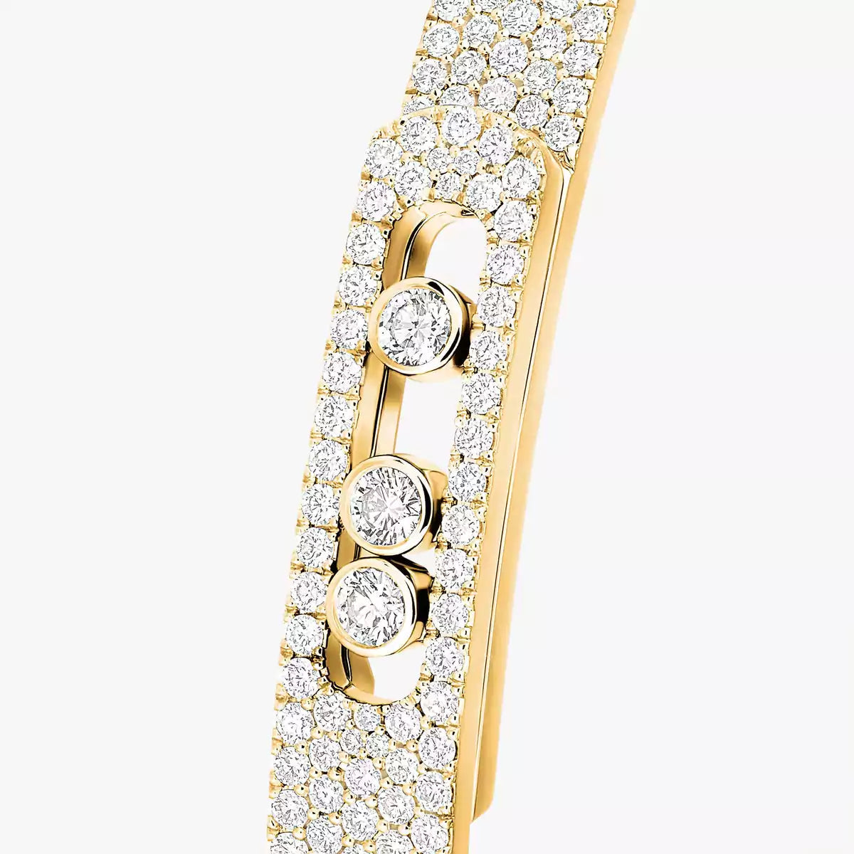 [Solara jewelry]Move Noa Full Pavé Diamond Bangle Bracelet