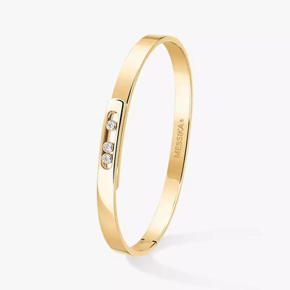 [Solara jewelry]Move Noa Diamond Bangle Bracelet