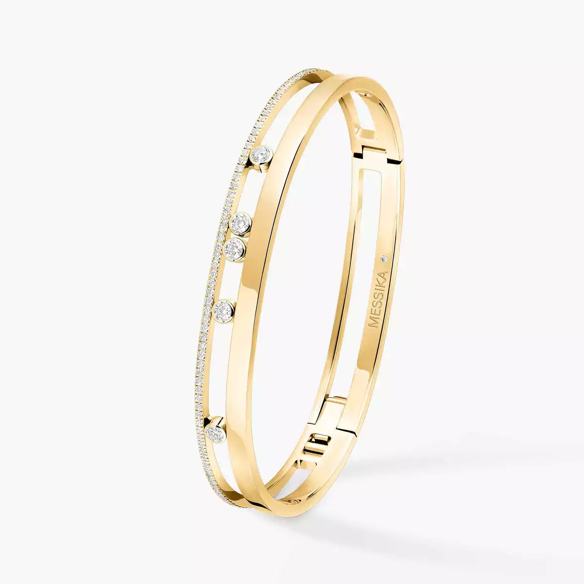 [Solara jewelry]Move Romane Diamond Bangle Bracelet