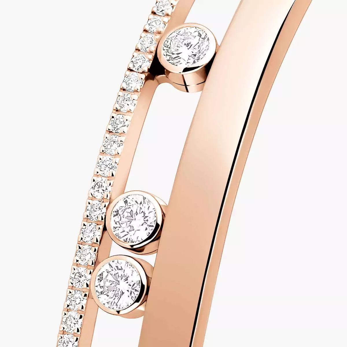 [Solara jewelry]Move Romane Diamond Bangle Bracelet