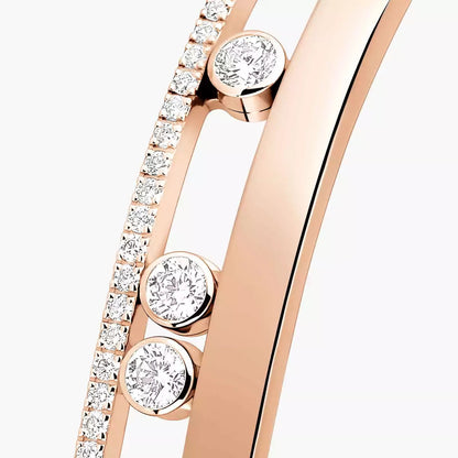 [Solara jewelry]Move Romane Diamond Bangle Bracelet