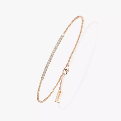 [Solara jewelry]Diamond Thin Bangle 0.15ct My Twin Toi & Moi