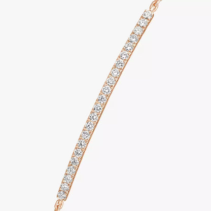 [Solara jewelry]Diamond Thin Bangle 0.15ct My Twin Toi & Moi