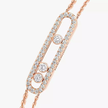 [Solara jewelry] Move Classique pavé bracelet