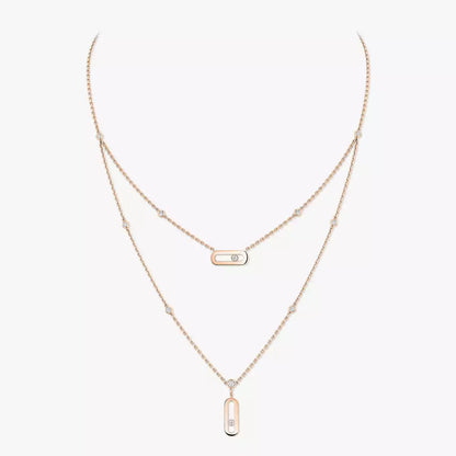 [Solara jewelry] Move Uno Diamond Necklace