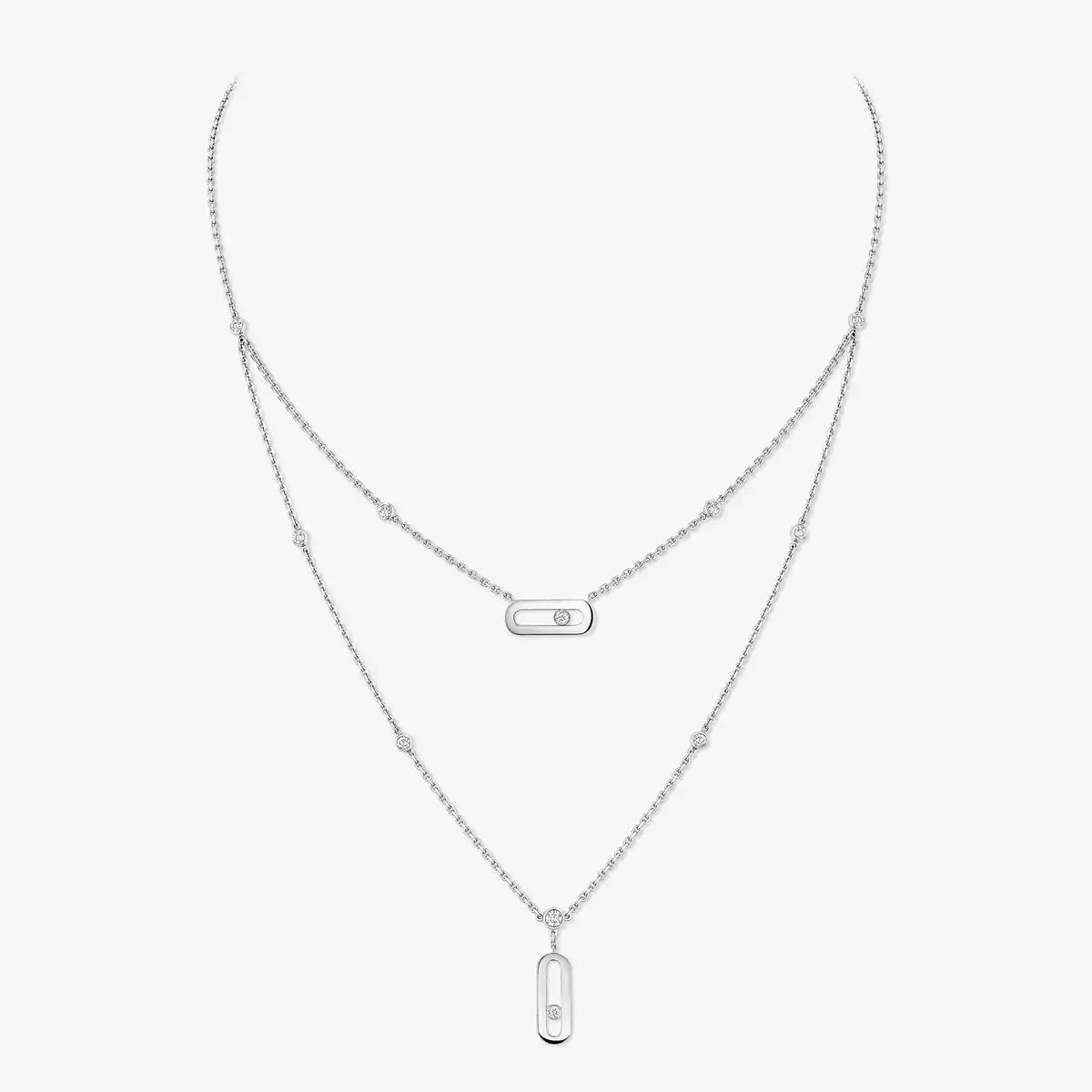 [Solara jewelry] Move Uno Diamond Necklace