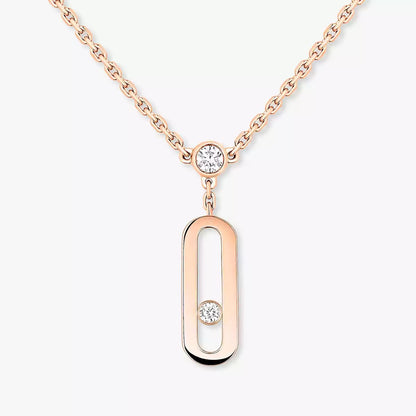 [Solara jewelry] Move Uno Diamond Necklace