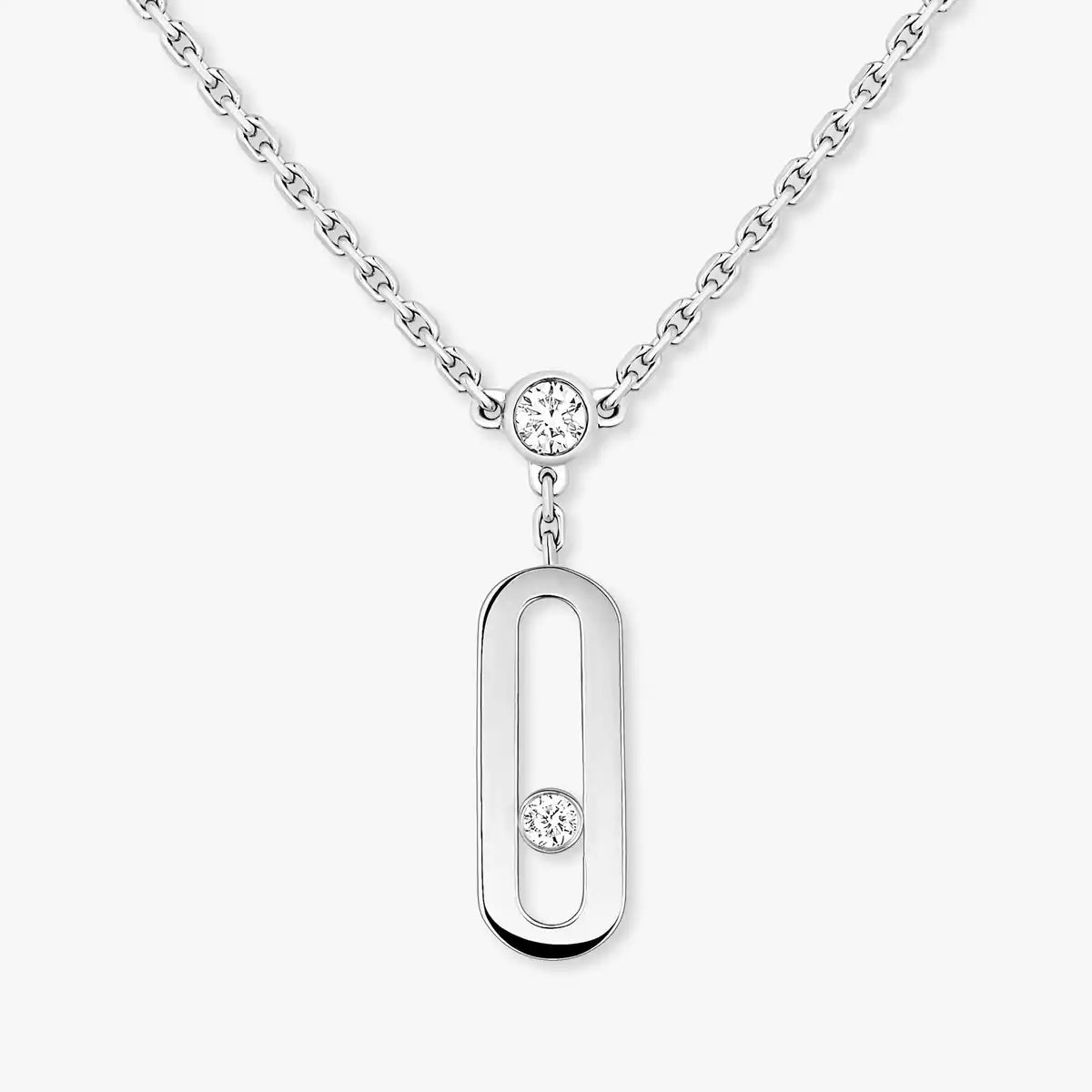 [Solara jewelry] Move Uno Diamond Necklace