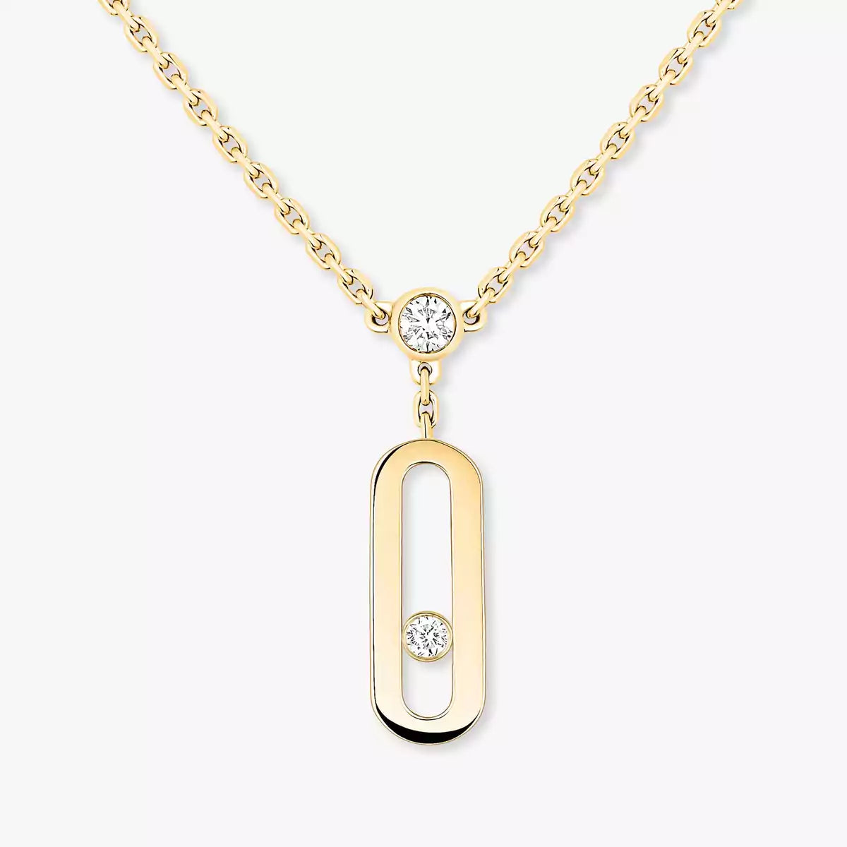[Solara jewelry] Move Uno Diamond Necklace
