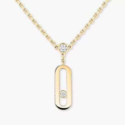 [Solara jewelry] Move Uno Diamond Necklace