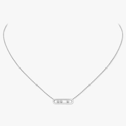 [Solara jewelry] Baby Move Gold Diamond Necklace