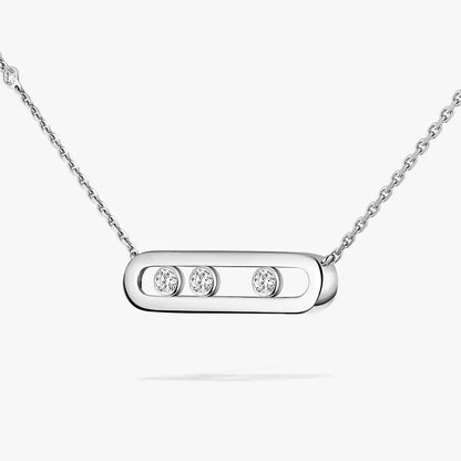 [Solara jewelry] Baby Move Gold Diamond Necklace