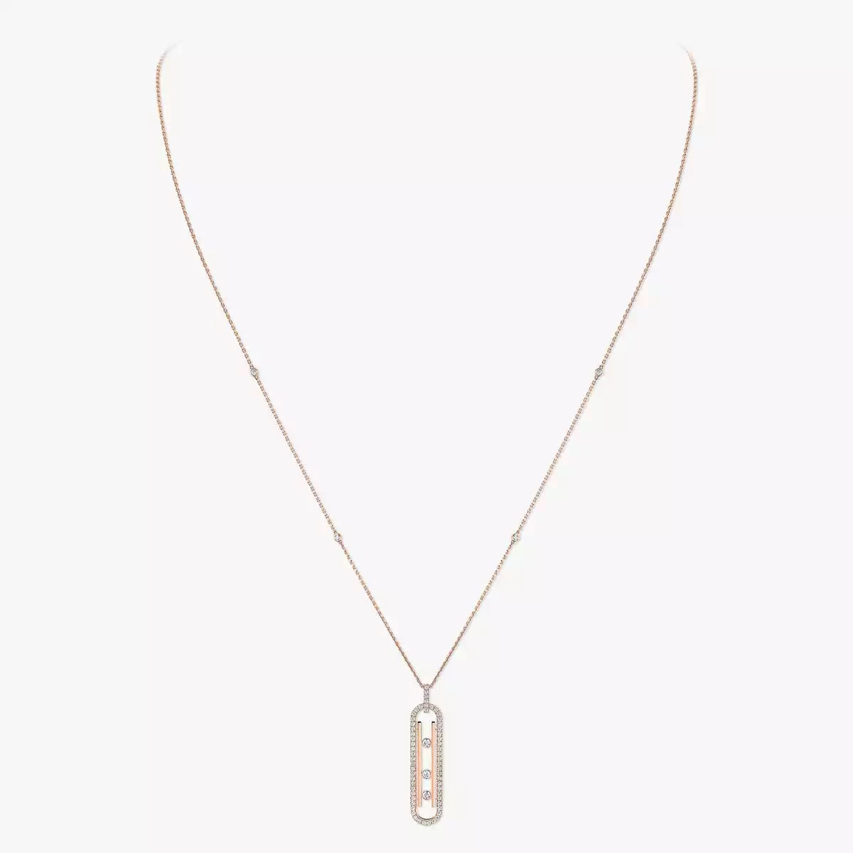 [Solara jewelry]Diamond Necklace Move 10Th