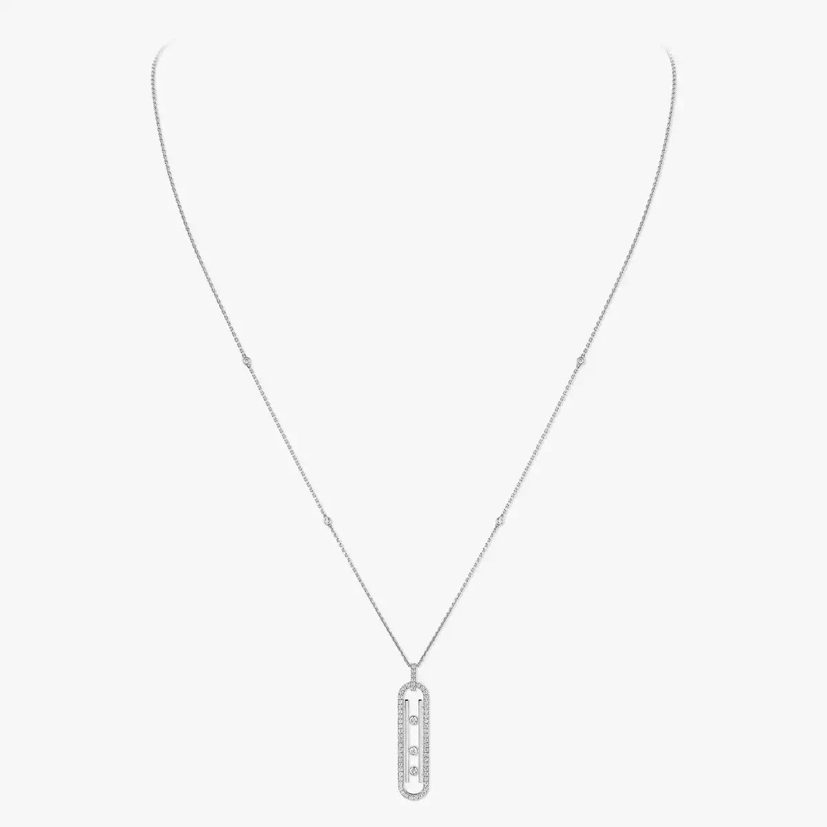[Solara jewelry]Diamond Necklace Move 10Th