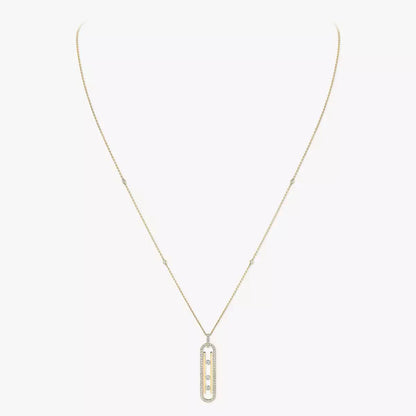 [Solara jewelry]Diamond Necklace Move 10Th