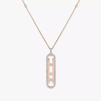 [Solara jewelry]Diamond Necklace Move 10Th
