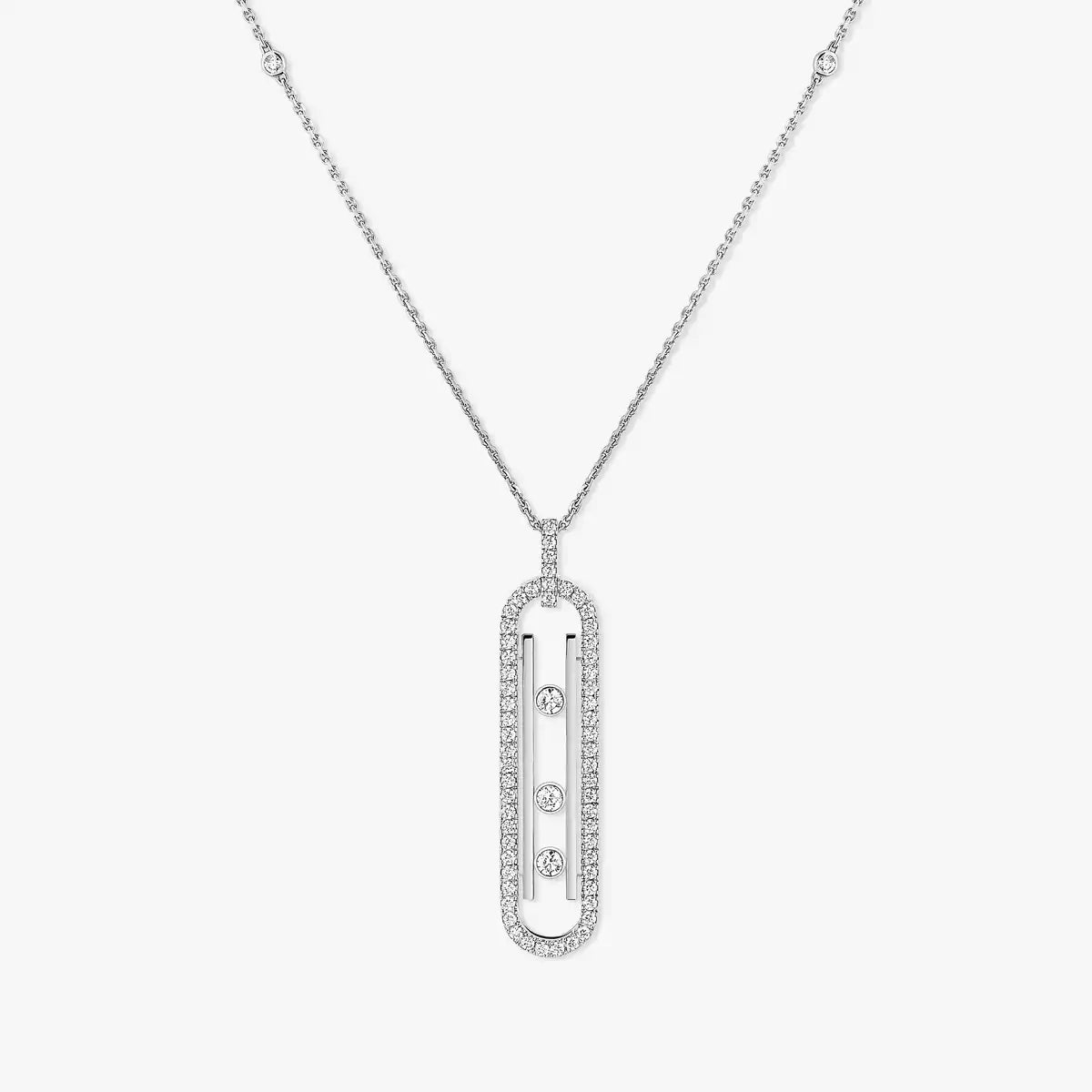 [Solara jewelry]Diamond Necklace Move 10Th