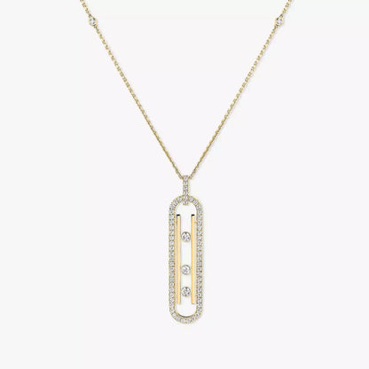 [Solara jewelry]Diamond Necklace Move 10Th