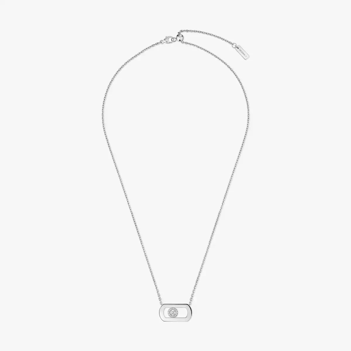 [Solara jewelry]So Move Diamond Necklace in Gold